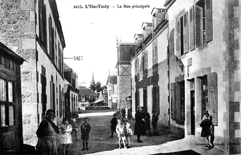 Ville de l'Ile-Tudy (Bretagne).