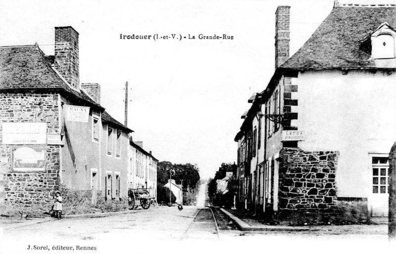 Ville d'Irodour (Bretagne).