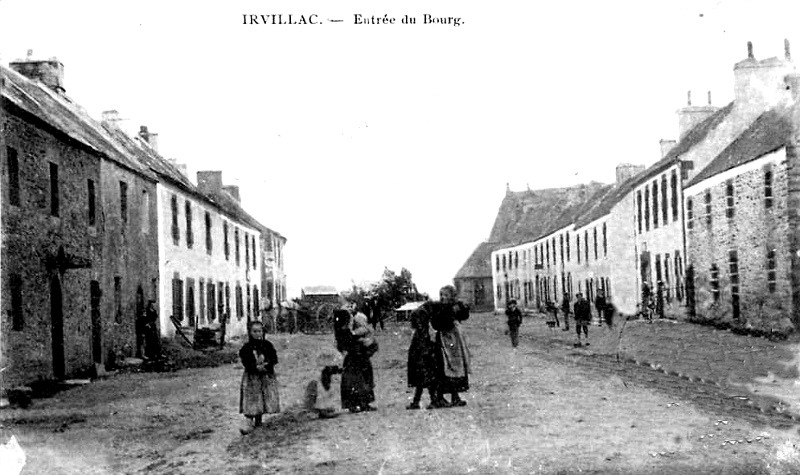 Ville d'Irvillac (Bretagne).