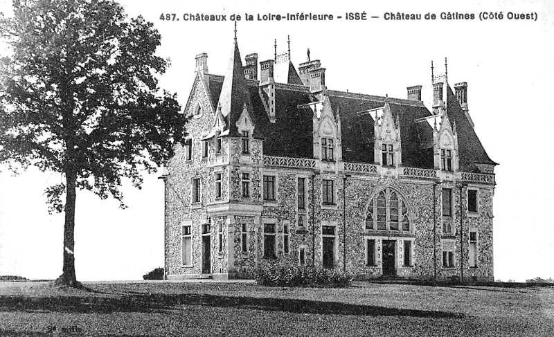 Chteau de Gtine  Iss (anciennement en Bretagne).