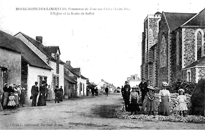 Ville de Jou-sur-Erdre (anciennement en Bretagne).
