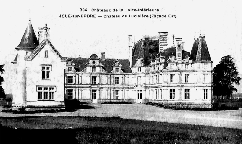 Chteau de Lucinire  Jou-sur-Erdre (anciennement en Bretagne).