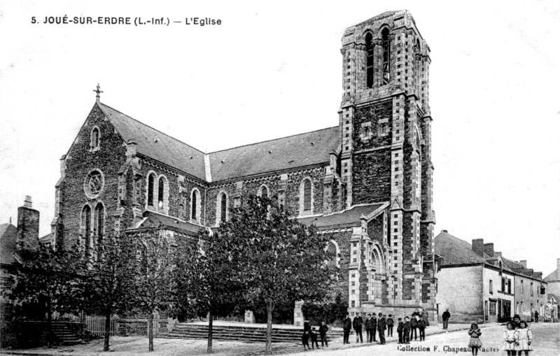 Eglise Saint-Lger de Jou-sur-Erdre (anciennement en Bretagne).