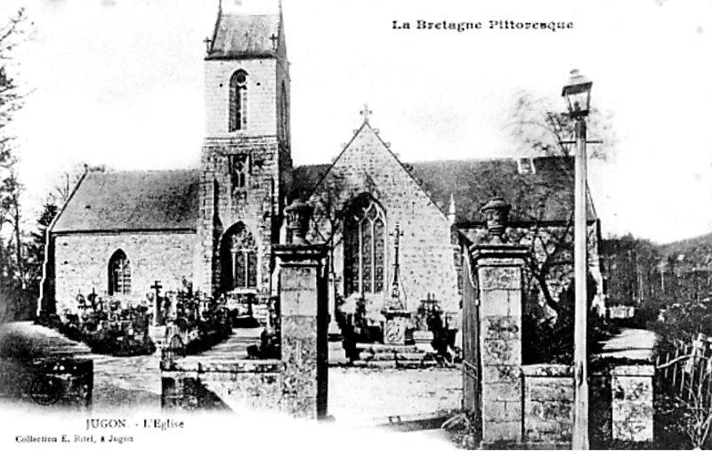 Eglise de Jugon-les-lacs (Bretagne).
