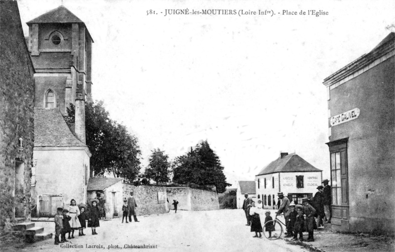 Ville de Juign-les-Moutiers (Bretagne).