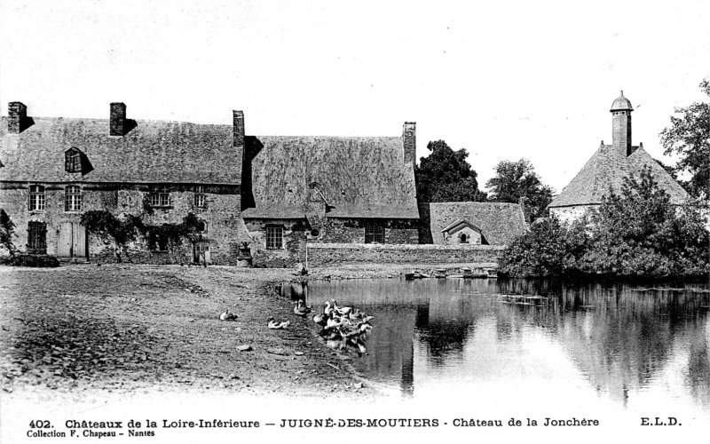 Chteau de la Jonchre  Juign-les-Moutiers (Bretagne).