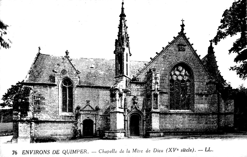 Chapelle de la Mre de Dieu  Kerfeunteun (Bretagne).