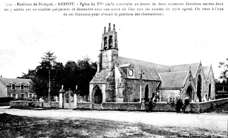 Eglise de Kerfot (Bretagne).