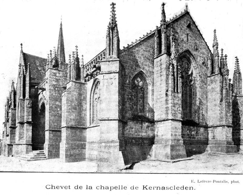 L'glise ou Chapelle de Kernascleden (Bretagne)