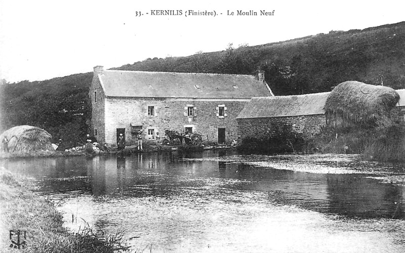 Moulin de Kernilis (Bretagne).
