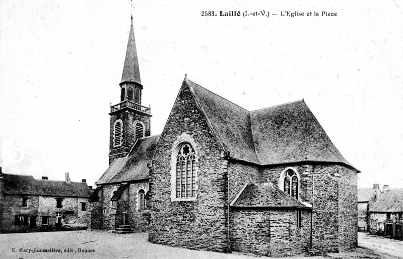 Eglise de Laill (Bretagne).