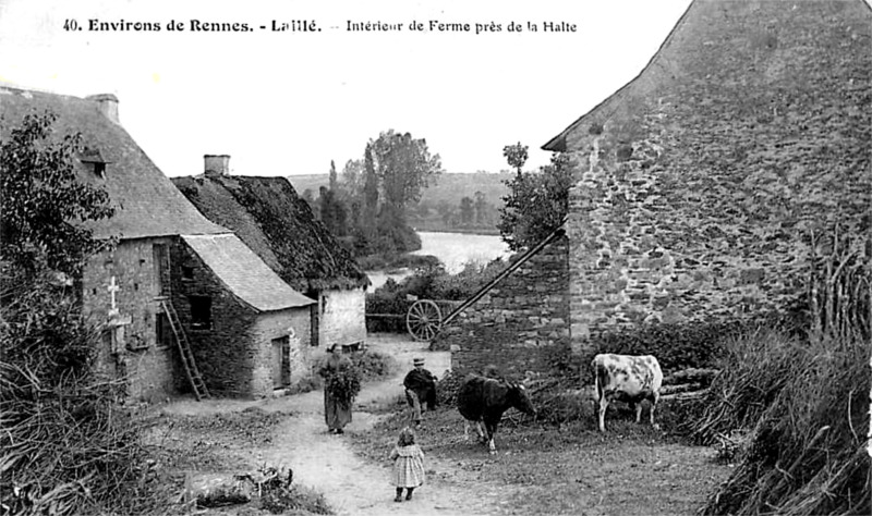 Ville de Laill (Bretagne).