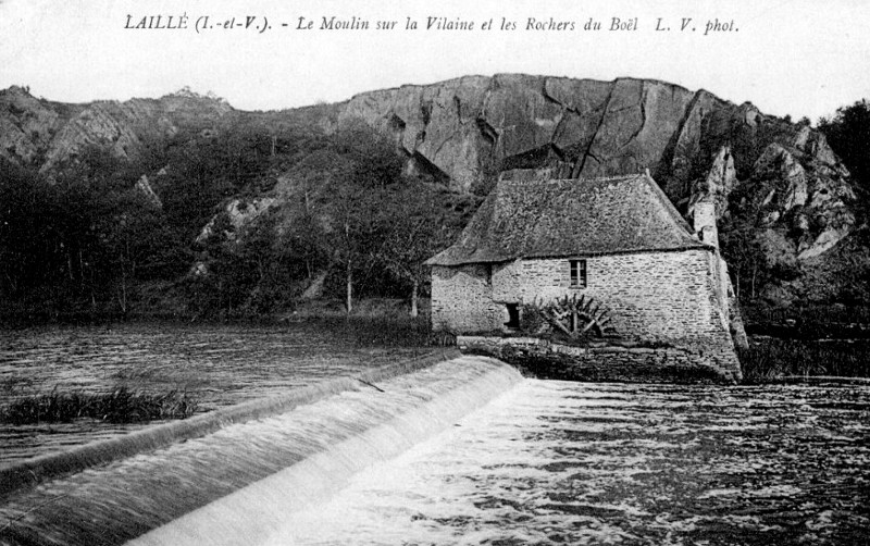 Moulin de Laill (Bretagne).