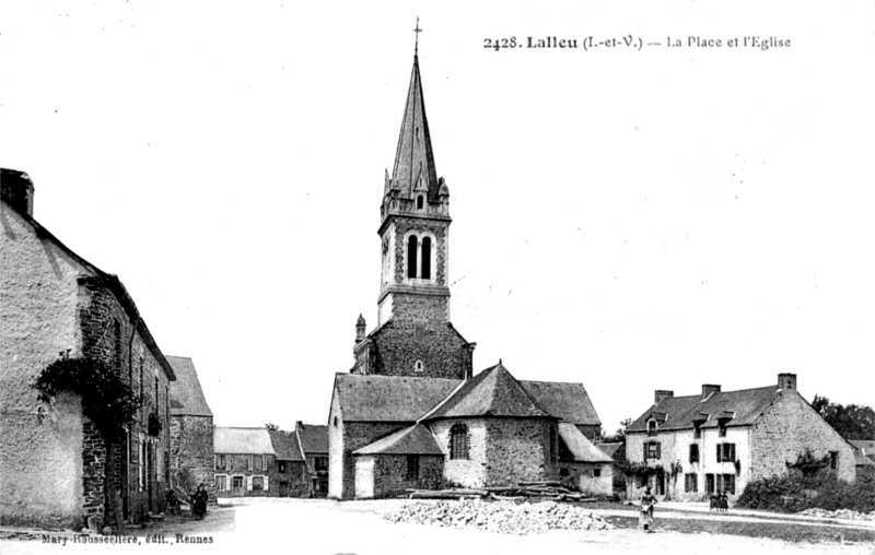 Eglise de Lalleu (Bretagne).
