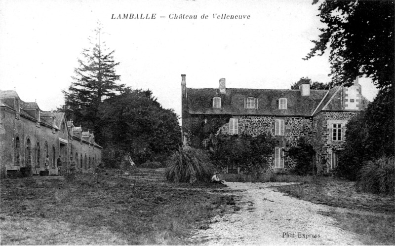 Chteau de Lamballe (Bretagne).