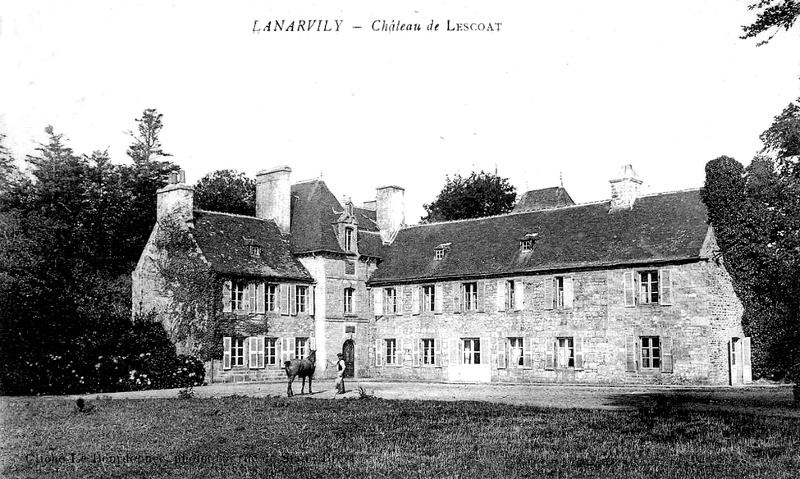 Manoir de Lescoat  Lanarvily (Bretagne).