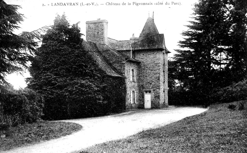Chteau de la Pigeonnais  Landavran (Bretagne).