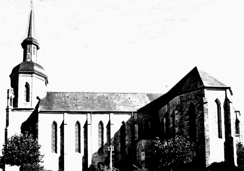 Eglise de la Landec (Bretagne).