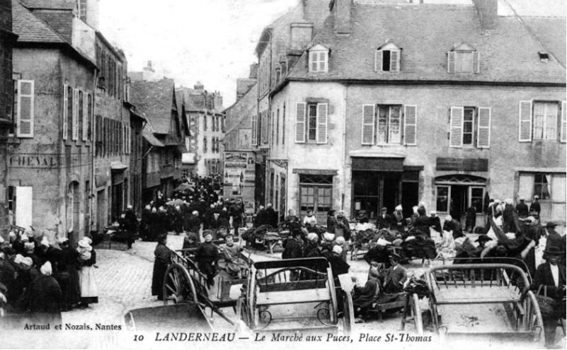 Ville de Landerneau (Bretagne).