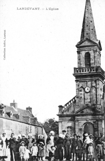 Eglise de Landvant (Bretagne).