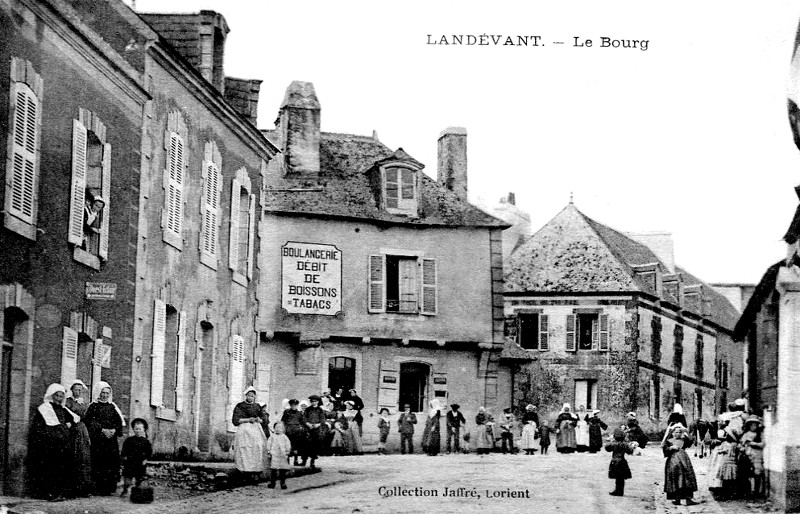 Ville de Landvant (Bretagne).