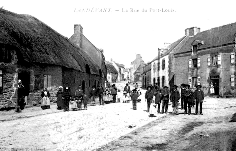 Ville de Landvant (Bretagne).