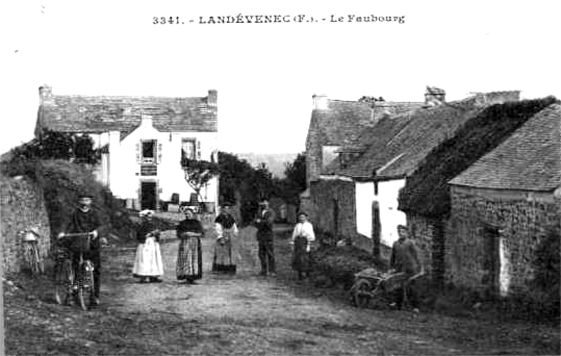 Ville de Landvennec (Bretagne).