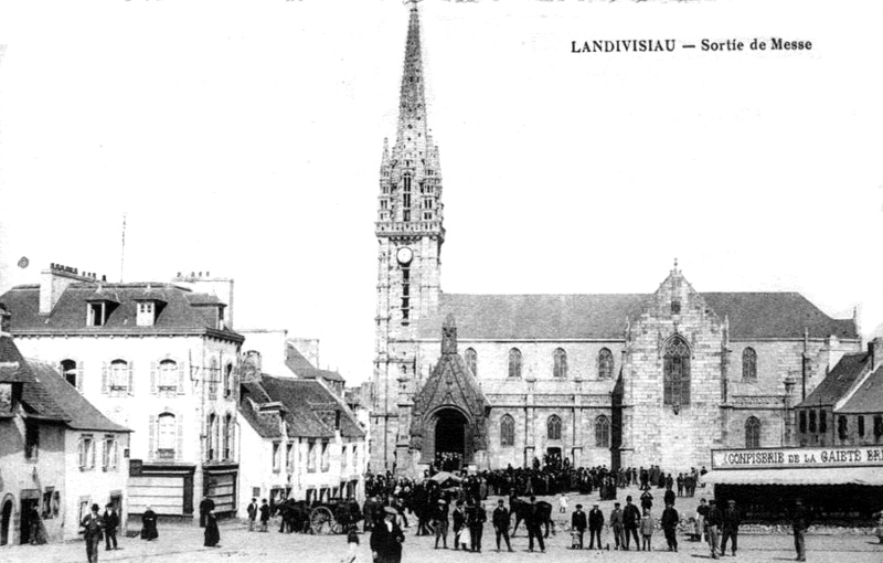 Eglise de Landivisiau (Bretagne).