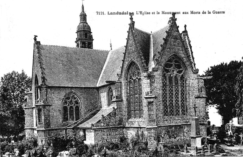 Eglise de Landudal (Bretagne).