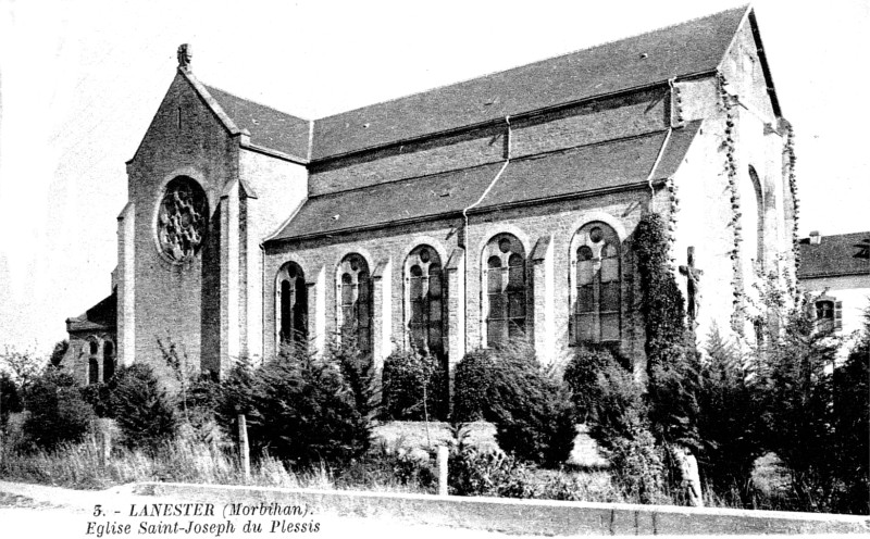 Eglise de Lanester (Bretagne).