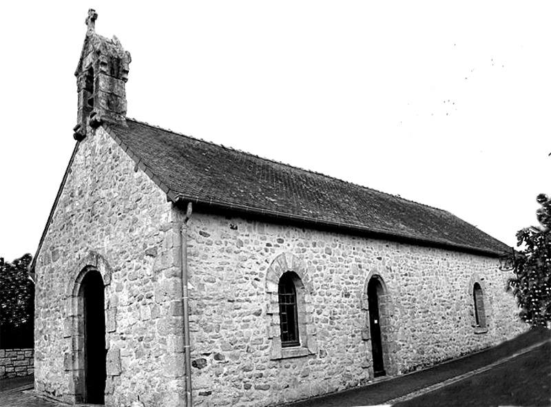Chapelle Saint-Gunal de Lanester (Bretagne).