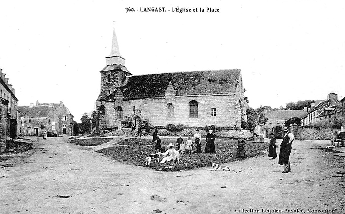 Langast : Histoire, Patrimoine, Noblesse (commune du canton de Plouguenast)