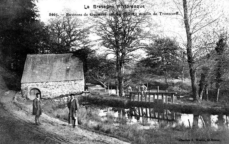 Moulin de Langolan (Bretagne).