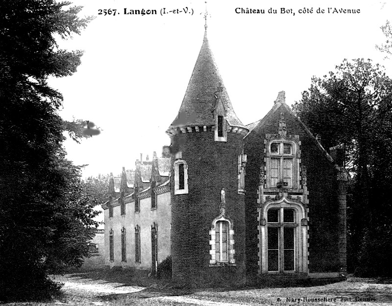 Chteau de Langon (Bretagne).