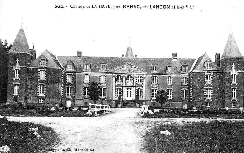 Chteau de Langon (Bretagne).