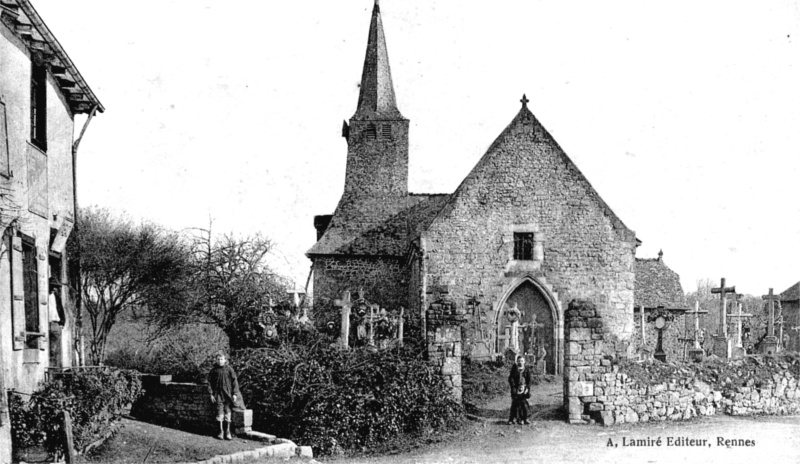 Eglise de Langouet ou Langout (Bretagne).