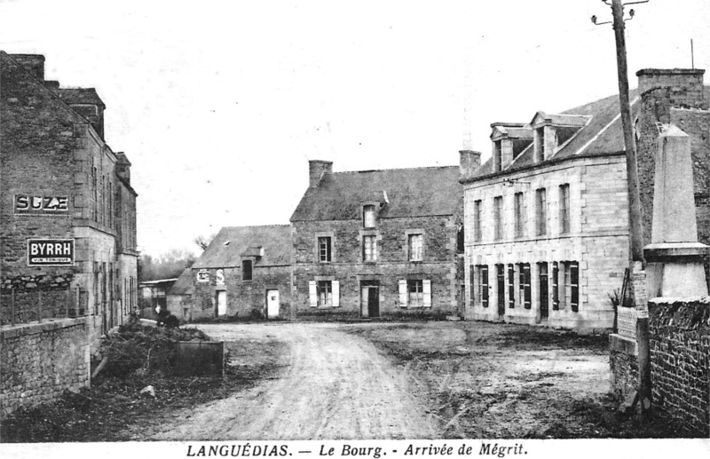 Ville de Langudias (Bretagne).