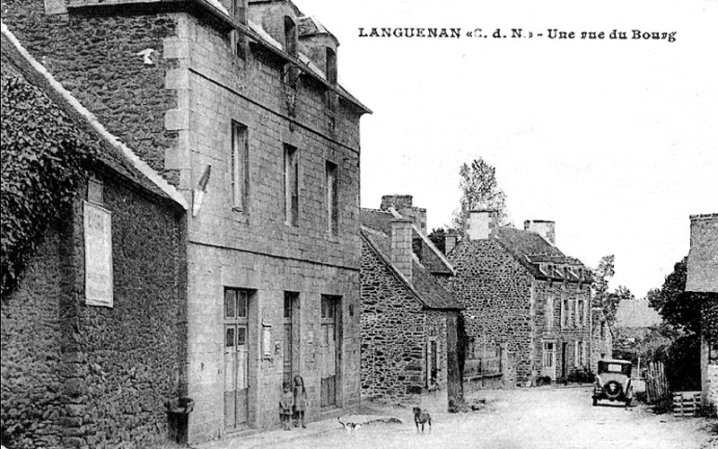 Ville de Languenan (Bretagne).