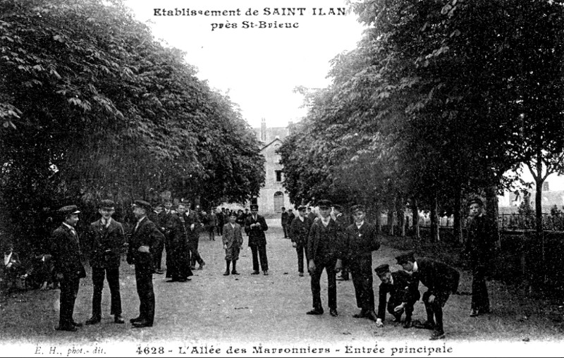 Ville de Langueux (Bretagne) : tablissement de Saint-Ilan.