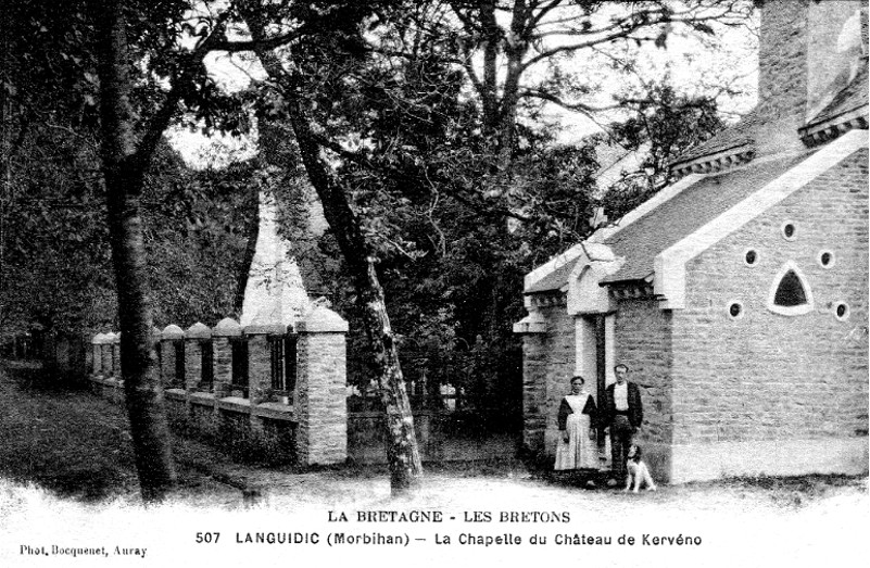 Chteau de Languidic (Bretagne).