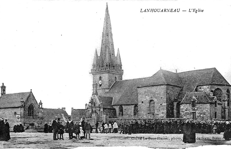 Eglise de Lanhouarneau (Bretagne).