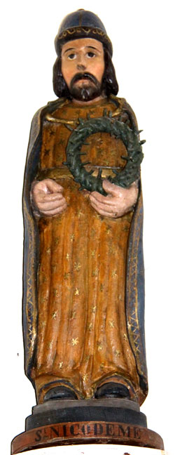 Statue de l'glise Saint-Loup de Lanloup (Bretagne)