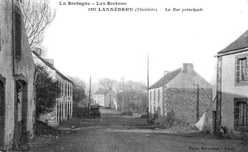 Ville de Lanndern (Bretagne).