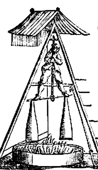 Machine  broyer les raves de Gabriel Calloet de Kerbrat (Nol Chomel- 1760).