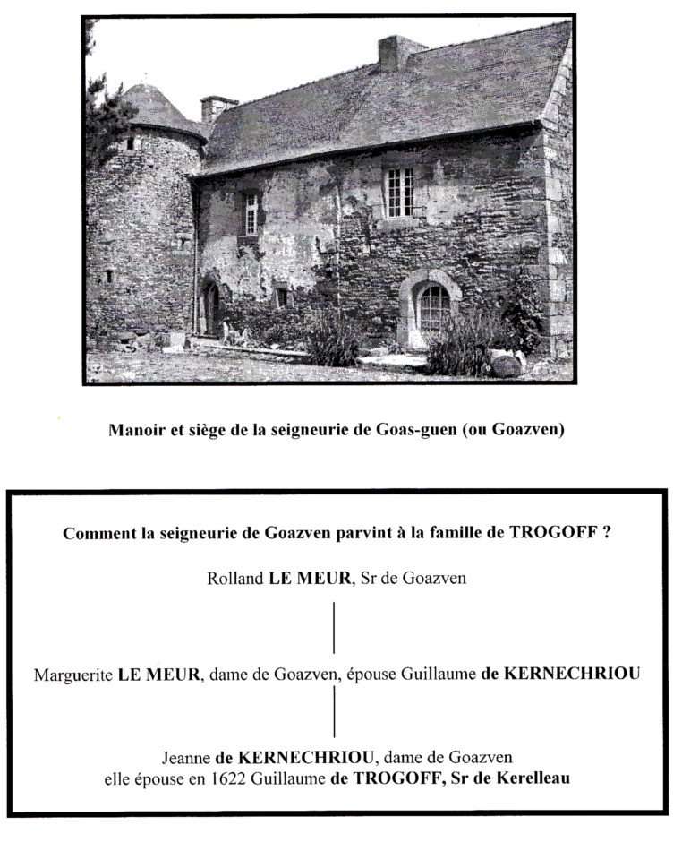 Seigneurie et Manoir de Goazven (Lannion - Bretagne)