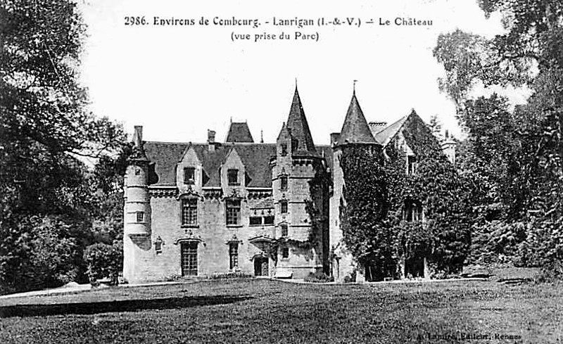 Ville de Lanrigan (Bretagne).