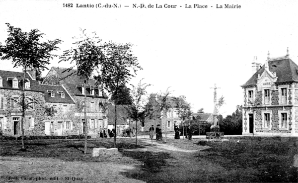 Ville de Lantic (Bretagne).