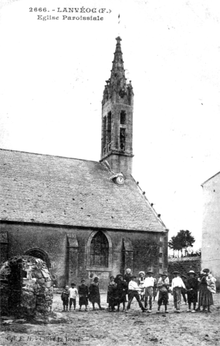 Eglise de Lanvoc (Bretagne).