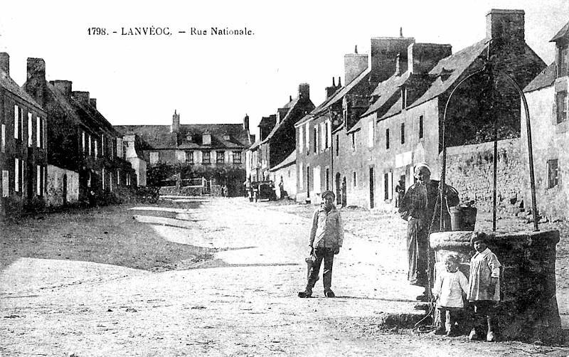 Ville de Lanvoc (Bretagne).