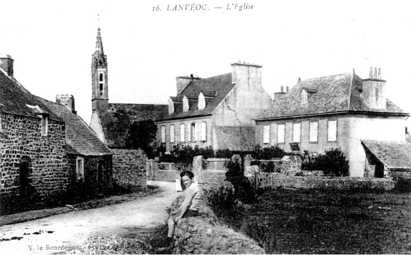 Ville de Lanvoc (Bretagne).